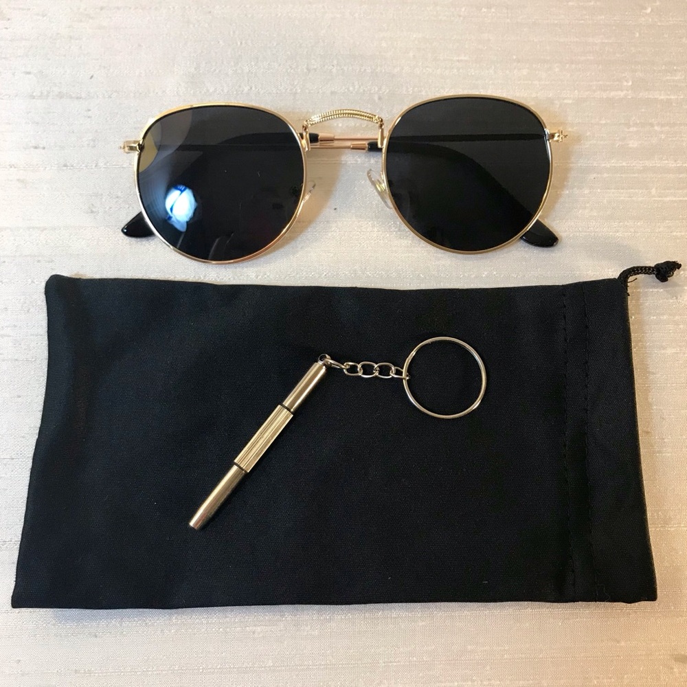 ☀️Polarized Round Aviator Sunglasses☀️ - Picture 10 of 11